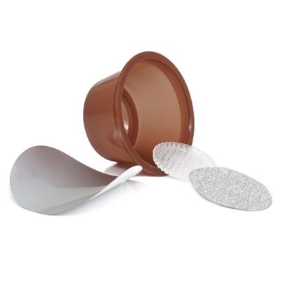 Yüksek verimli plastik boş k fincan kahve kapsül makinesi Tedarikçi