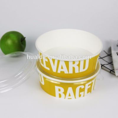 Tek kullanımlık paket servis kağıdı gıda öğle yemeği kutusu Tedarikçi