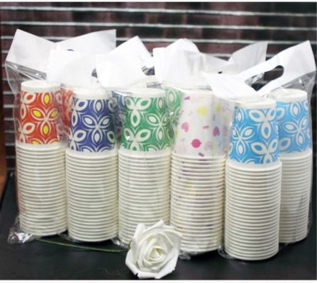 Pratik Kağıt Bardak Paketleme Makinesi HDPE / LDPE / PP / POF Ambalaj Filmi Tedarikçi