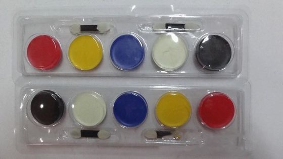 PVC plastik Kozmetik ambalajı boş göz farı paleti tepsisi yapma makinesi Tedarikçi
