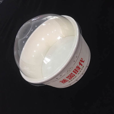 Temizle küçük gıda sınıfı PP plastik yuvarlak kubbe kapak kap şekillendirme makinesi sıcak öğle yemeği kase için Tedarikçi