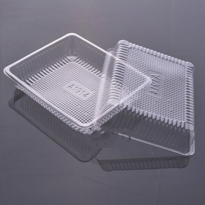 tek kullanımlık kek konteyner tepsisi yapmak için plastik termoform makinesi Tedarikçi