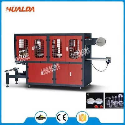 Mükemmel Bardak Kapağı Şekillendirme Makinesi 0.4 - 0.7 Mpa Basınç Kolay Kullanım Tedarikçi