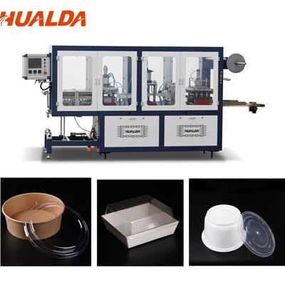 Otomatik Plastik Bardak Şekillendirme Makinesi 420 X 300 Mm Max Şekillendirme Alanı 0.4 - 0.7 Mpa Tedarikçi