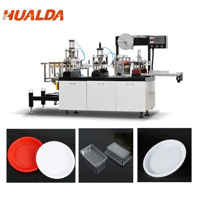 Enerji Tasarruflu Plastik Bardak Şekillendirme Makinesi 3500 X 1000 X 1600 Mm Boyut Tedarikçi