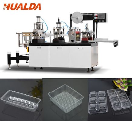 Mini Kek / Çikolata için Vakum Şekillendirme Gıda Kabı Yapma Makinesi Tedarikçi