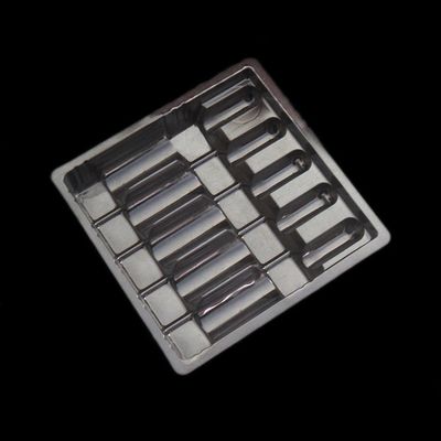 Plastik Tıbbi Tepsi Şekillendirme Makinesi HLD - 420 W Motor Güç Sayfası Besleme Tedarikçi